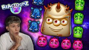 SUPER DUŻE WYGRANE !! REACTOONZ 2 GARGATOON X2 | Play'n GO