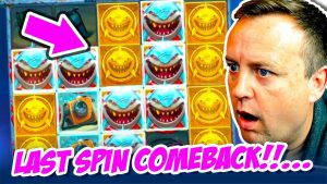 TO JEST NIESAMOWITE !! wreszcie SPIN DUŻE WYGRANIE na RAZOR SHARK !!!