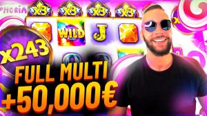 WYGRANE W TOP 5 bonusów kasynowych ONLINE | CLASSYBEEF DUŻA WYGRANA NA EUFORII + 50.000 €