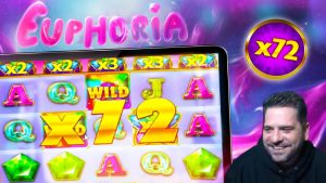 2 stora VINNAR inåt 1 flöde !! Euphoria + Vikings Unleashed Megaways !!