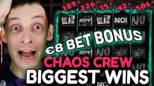 MAIORES VITÓRIAS CHAOS CREW SLOT + grande BET BONUS