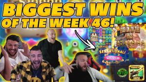 STÖRSTE VINSTER AV kalenderveckan 46! INSANE stora vinster på online slots! TITTA Höjdpunkter!