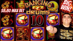 Dancing Drums spelautomat Maxinsatsbonus & stor WIN | Live Slot Plat På casinobonus | Spelautomater stora vinster
