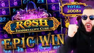 EPIC WIN x3008 på Rosh Immortality Cube slot - TOPP 5 stor vinst i kalenderveckan