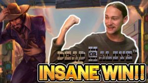SZALONA WYGRANA !!! DEAD OR live 2 duże WIN - zakład 4,5 € na automacie kasynowym z przepływu CasinoDaddys