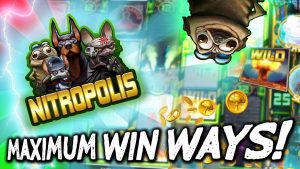 SLOT DE NITRÓPOLIS - FORMAS DE GANHO MÁXIMAS VITÓRIA ENORME!