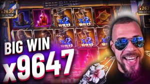 Streamer duża wygrana x9647 na automacie Dead or live 2 - 5 największych wygranych tygodnia kalendarzowego