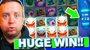 TO JEST SZALONE! duża WYGRANA na automatach RAZOR SHARK High Stakes