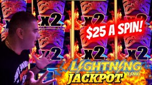 ✦HANDPAY JACKPOT✦ På hög gräns TIKI flamma Lightning Link Slot | Las Vegas casino bonus JACKPOT | EP-8
