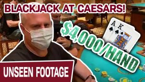 🃏 Pierwszy raz w historii BLACKJACK w Caesars! 🃏 w górę do 1 $ za łapę - SZALEŃSTWO
