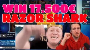 EmmaUndEddy Streamer Vinn 17.500 € på Razor Shark Slot - Insane casinobonus stora vinster