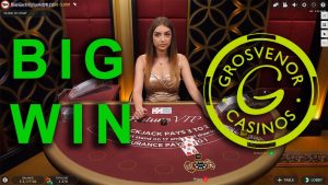 Grosvenor casino bonus stor vinst hos Blackjack Live Dealers