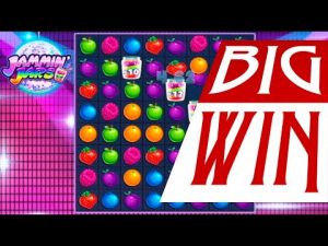 JAMMIN JARS - Mega stor vinst på Jammin Jars onlineslot. stora vinstautomater idag.