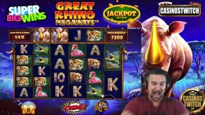 😱 Duży jackpot Wygraj WIELKIE nosorożce MEGAWAYS World taśma? Pragmatyczny bonus do gry w kasynie Slot Online 😱