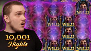 stor VINN PÅ 10,001 XNUMX NÄTTER (cherry Tiger)