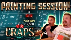 duża SESJA WYGRYWAJĄCA w Craps Live!
