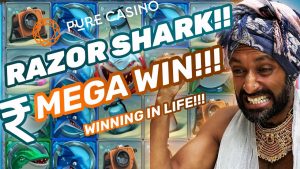 witting JOGAR !! SUPER MEGA HUGE WIN !! RAZOR SHARK !!! 🤑⭐️