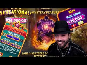 Roshtein köper felaktigt en € 43.000 bonus & Jay's Insane € 88.000 Vinn på Rosh Immortality Cube