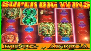 ** SUPER stora VINNAR !!! ** RETRIGGERS! virile somebody monarch of Africa WMS Slot Machine Bonuses