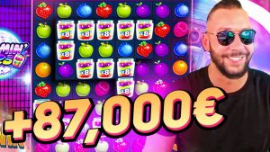 ULTRA large WIN +87 000 € no JAMMIN JARS SLOT (forçar GAMING) - bônus de cassino Slots grandes Vitórias