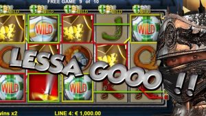 grande WIN !!!! Knights Life - Jogos de bônus de cassino - circular de bônus (slots de bônus de cassino) Grande vitória