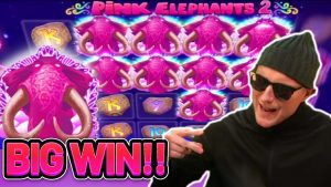 stor VINN !! pink ELEPHANT 2 large WIN - € 5 BET på casinobonusspel från CasinoDaddy