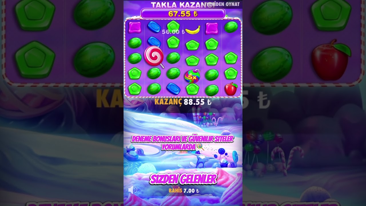 Slot Oyunları Sizden Gelen Rekor Kazançlar – sweetness Bonanza large