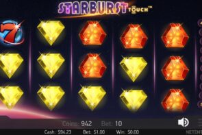 £2.50 spins on starburst large WIN