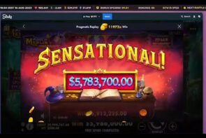 BOOM! $6,000,000 large WIN on Merlin!