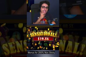 BUFFALO manly somebody monarch GOES CRAZY (large WIN) #Shorts #slots #casino bonus #bigwin #gambling