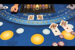 Blackjack | $100,000 purchase inward | SUPER HIGH bound casino bonus SESSION WIN! SPLITTING ACES TWICE FOR large WINS