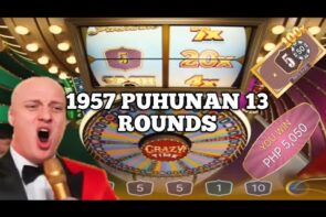 CRAZY TIME 1957 PUHUNAN 13 ROUNDS #EVOLUTION #GAMING #LIVE #casino bonus #ONLINE #BIGWIN #TODAY