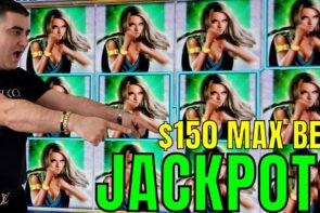 I Won JACKPOTS Betting $150 Max Bet On High bound Slot Machine