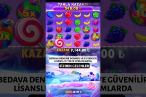 Kazanmak İçin 10 Kalp Ve Çift 50X Yeterli | sweetness Bonanza Max Win | #casino bonus #slotonline #shorts