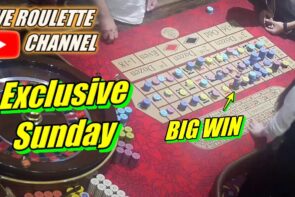 ? LIVE ROULETTE |? Exclusive Sun inwards Las Vegas casino bonus ? large WIN Session ✅ 2023-08-20