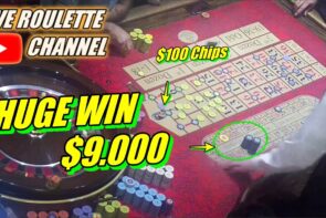 ?LIVE ROULETTE | ? HUGE WIN ?nine.000  inwards Las Vegas casino bonus ? $100 Chips Betting Exclusive ✅ 2023-08-27