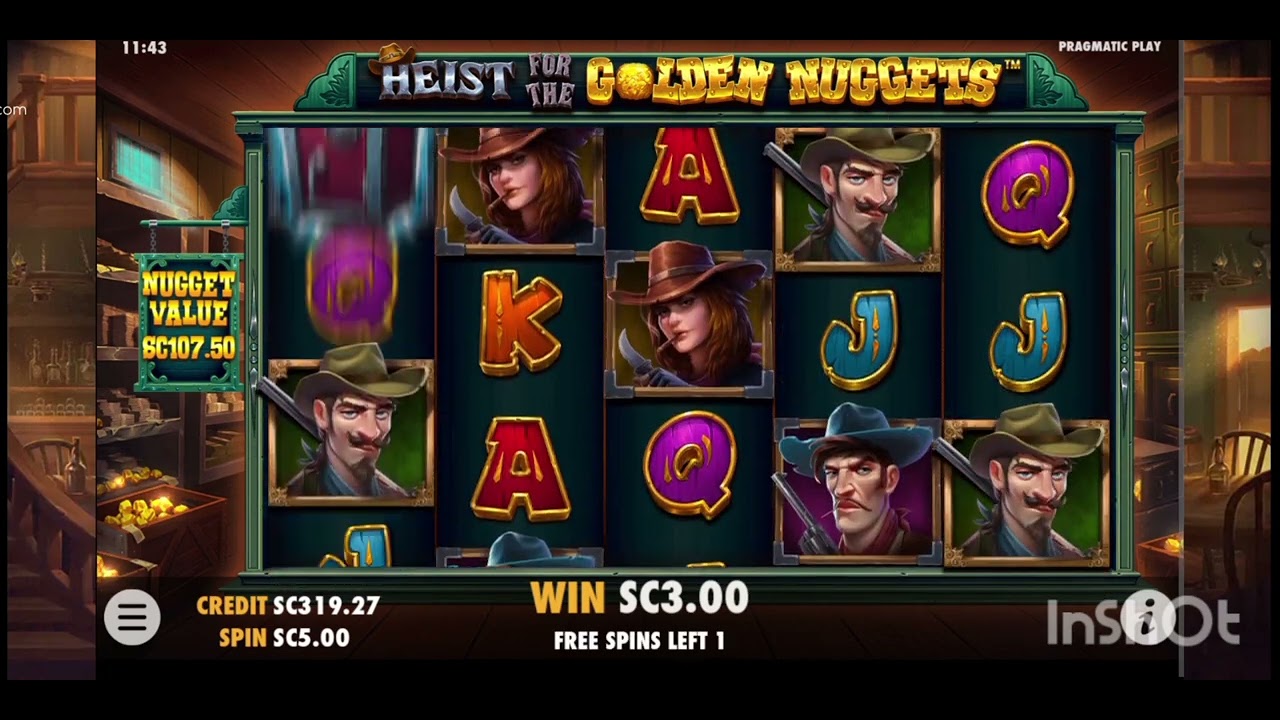 Pulsz casino bonus Slot Bonus. Heist for the Golden Nuggets.