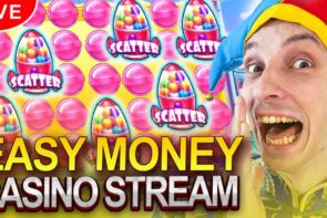 SLOTS LIVE ? piece of cake MONEY TUESDAY casino bonus flow large WINS with mrBigspin