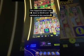 large WIN on Golden Century Dragon LINK SLOT machine #shorts