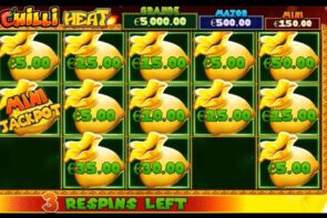 large WINS! - Bonus Games - Chilli Heat Slots