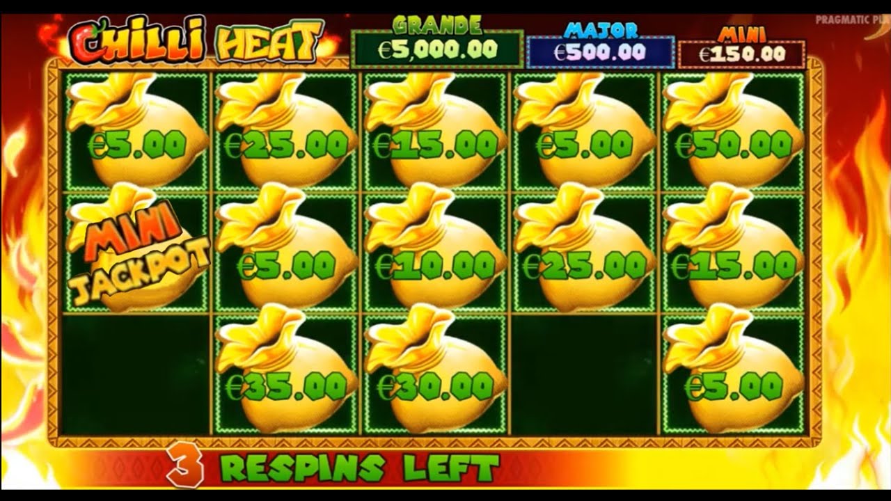 large WINS! – Bonus Games – Chilli Heat Slots