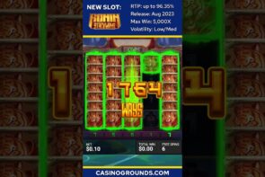 large Win on novel Slot: Ronin StackWays