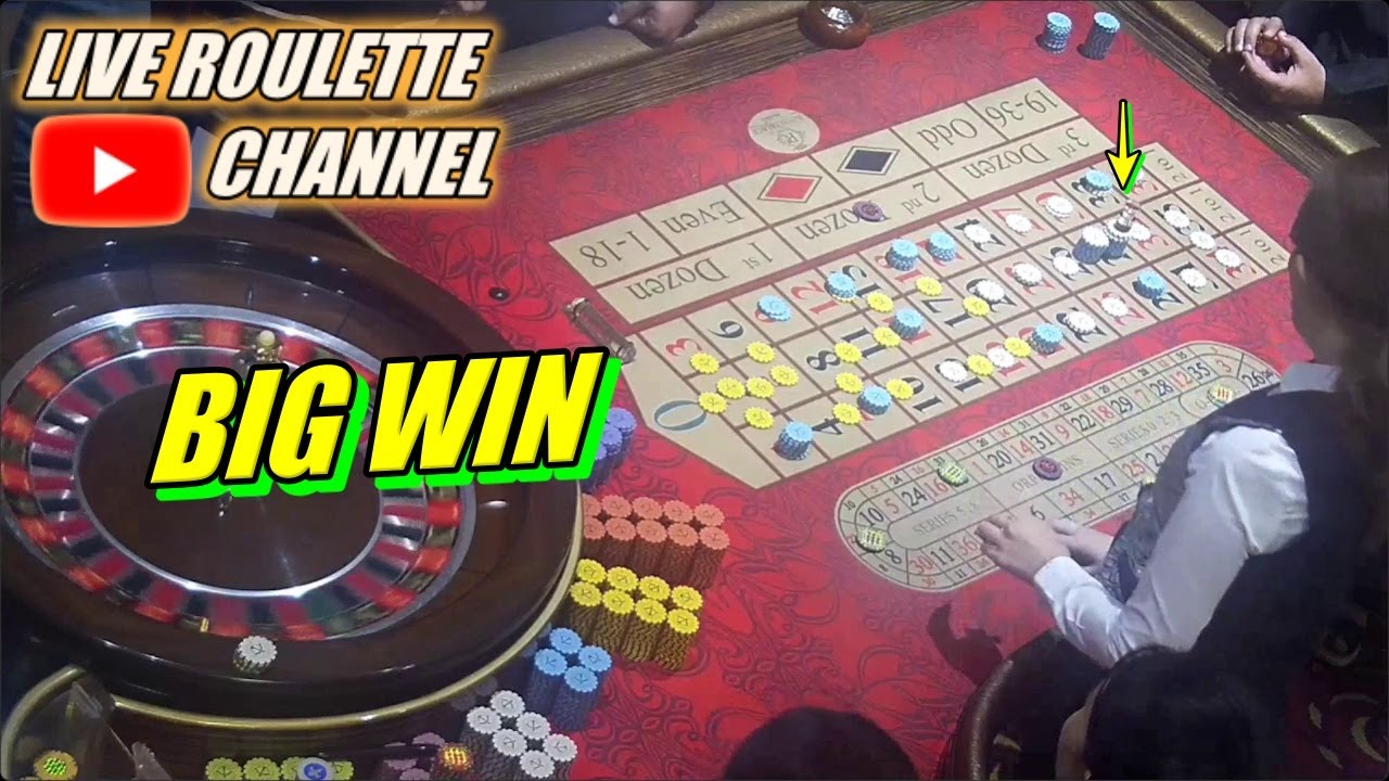 ? LIVE ROULETTE | ? large WIN inwards Las Vegas