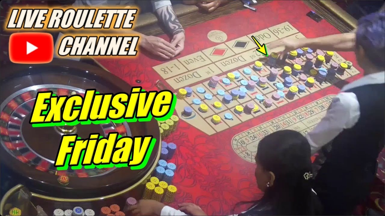 ? LIVE ROULETTE | ?Exclusive Fri inwards Las Vegas casino