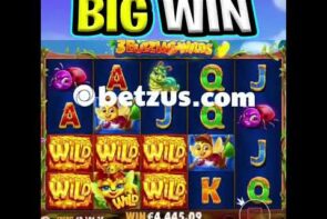 3 BUZZING WILDS SLOT ? EPIC large WIN liberate SPIN BONUS‼️ #betzus  #casino bonus #slots #shortvideo #gambling
