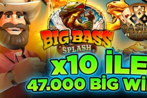 BİG BASS SPLASH | 47,000 HIGHLIGHTS large WIN WITH X10
