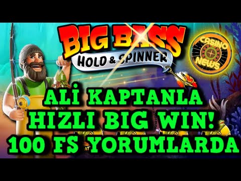 BİG BASS take hold too SPİNNER ? 3 SCATTER 3