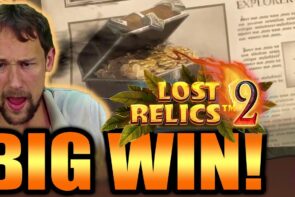 ?CASINODADDY'S large WIN ON LOST RELICS 2 (NetEnt) SLOT ?