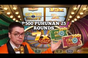 CRAZY TIME 25 ROUNDS STRATEGY ₱500 PUHUNAN. #EVOLUTION #GAMING #LIVE #casino bonus #ONLINE #BIGWIN #TODAY
