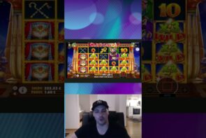 Cleocatra large WIN #bigwin #casino bonus #run a risk #twitch #slots #streamer #gambling #like shooting fish in a barrel #printing
